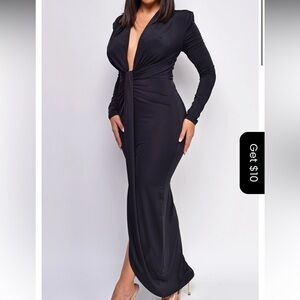 Emprada Plunge dress